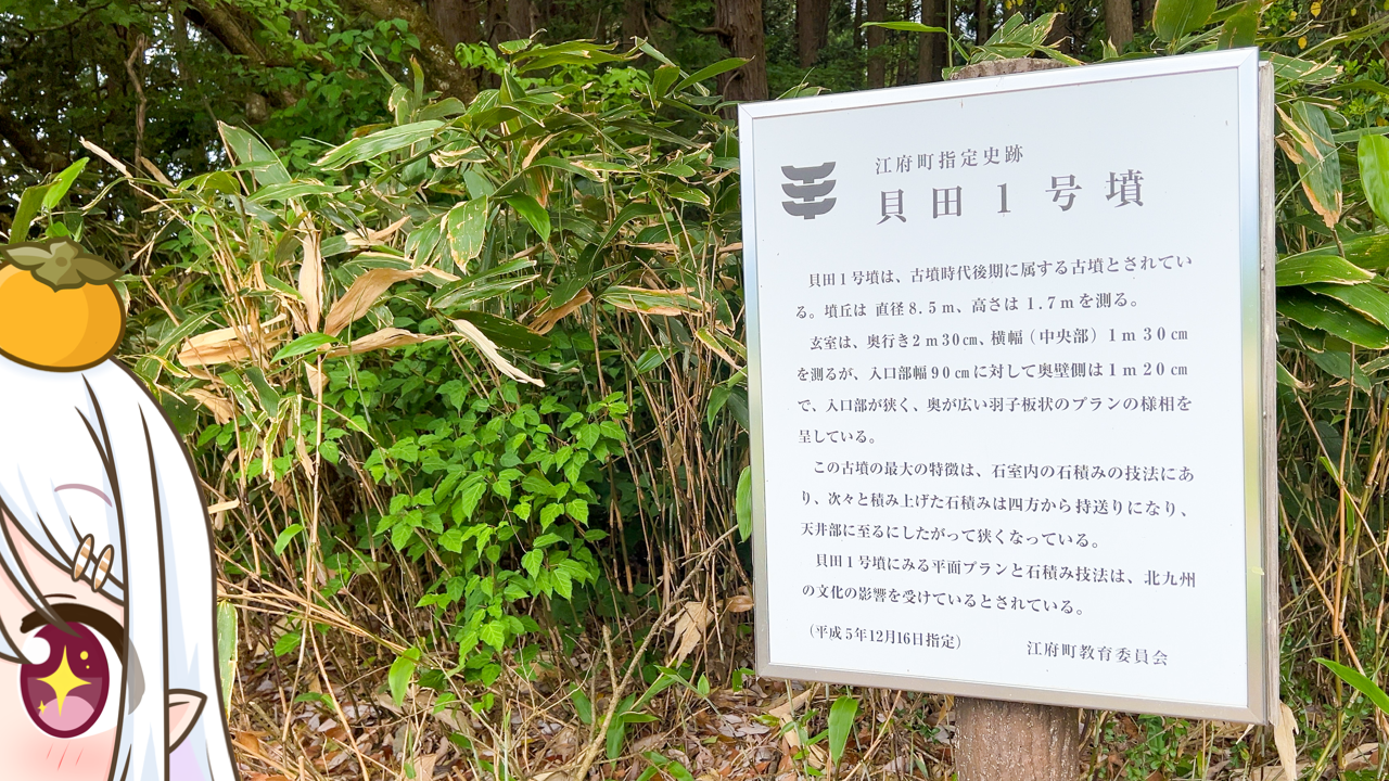 2025年　6月21日「貝田1号墳」