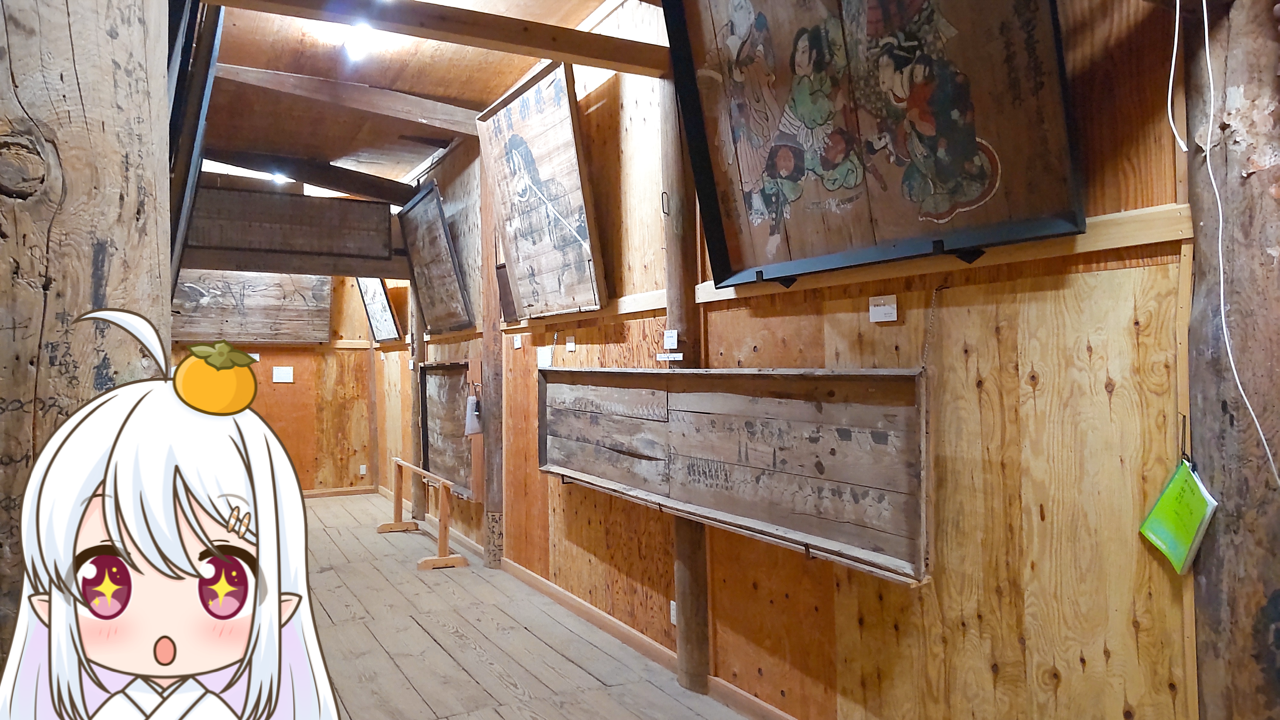 2025年　10月25日「長谷寺の絵馬堂」