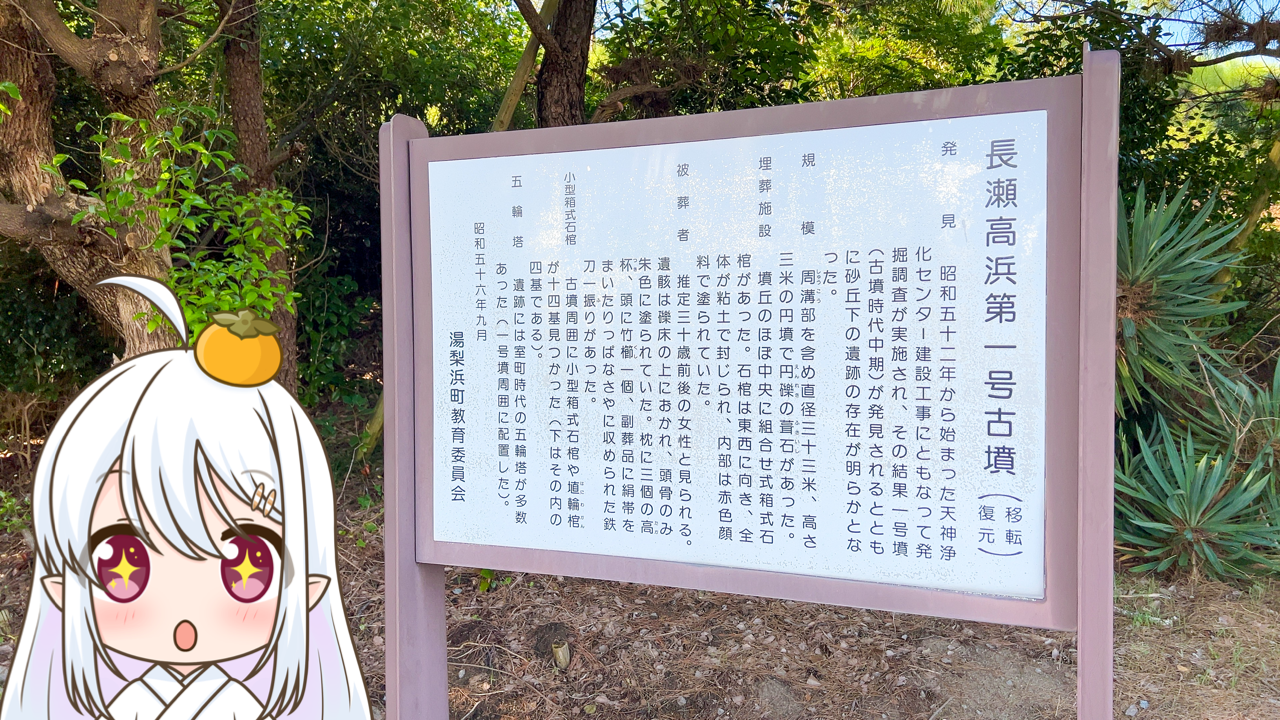 2025年　11月1日「長瀬高浜第一号墳」